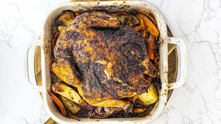 Easy Sumac Roasted Whole Chicken