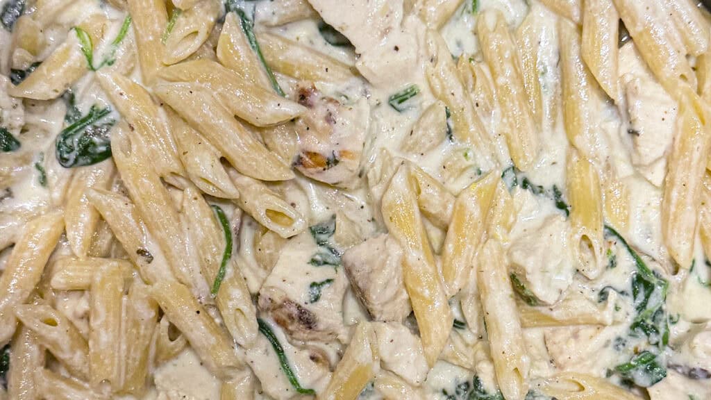 lemon ricotta protein pasta, protein pasta and sauce