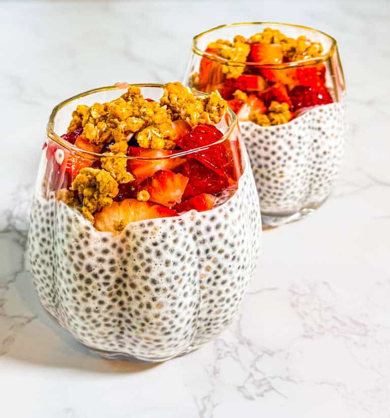 Cheesecake-Like Chia Pudding