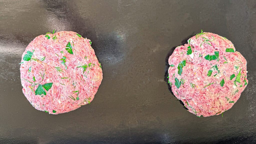 Zesty Mediterranean Burger 