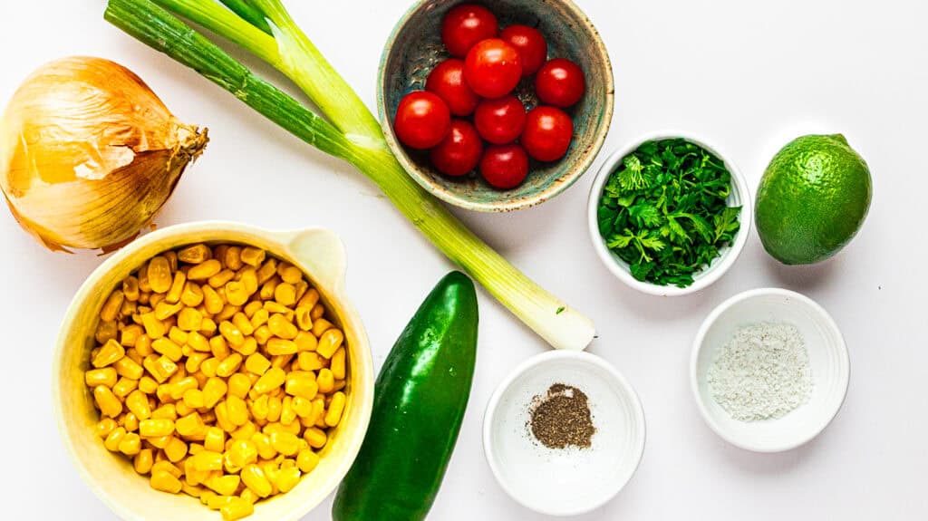 Fresh vegetable ingredients for healthy cooking at The Lemon Hearth.